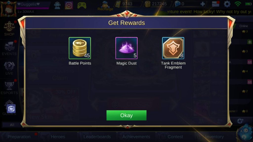 [Rahasi] 10+ Cara Cepat Mendapatkan Battle Point Mobile Legend